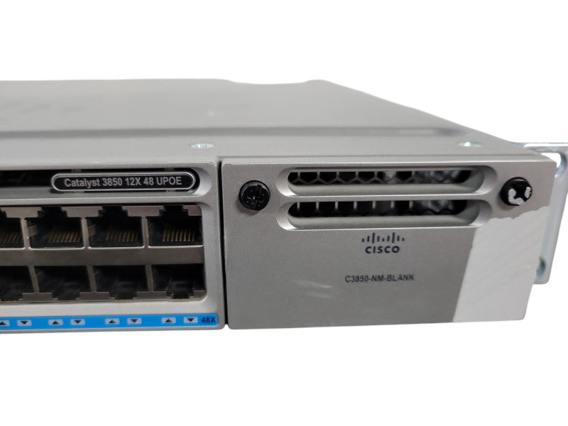 Cisco WS-C3850-12X48U-S 48 Port UPoE 2x PSU !