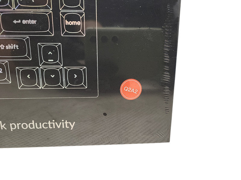 New Sealed Keychron Q2 Q2A2 Swappable RGB Backlight - Barebone Grey Q$