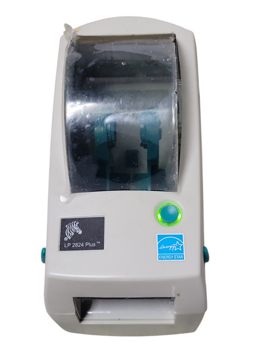 Zebra LP 2824 Plus Thermal Label Printer with Power Adapter _