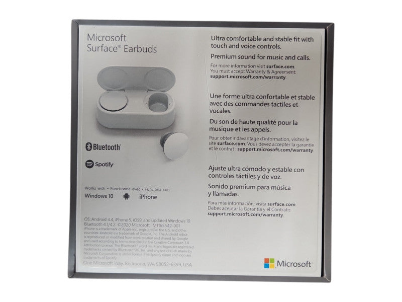 Microsoft Surface Earbuds HVM-00008, READ Q