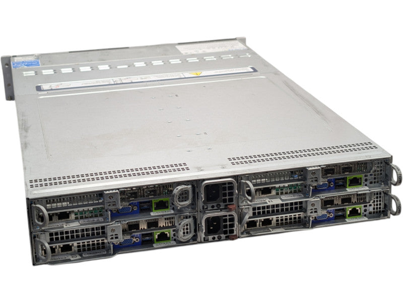 Supermicro CSE-217 Nutanix NXS2U4NS24G600 8x Xeon 4114 128GB RAM -