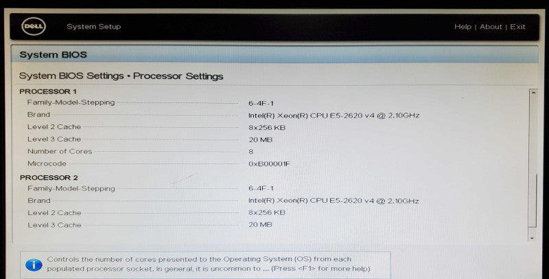 Dell PowerEdge R630 2x Xeon E5-2620 v4 32GB DDR4 H730 Mini - No HDD