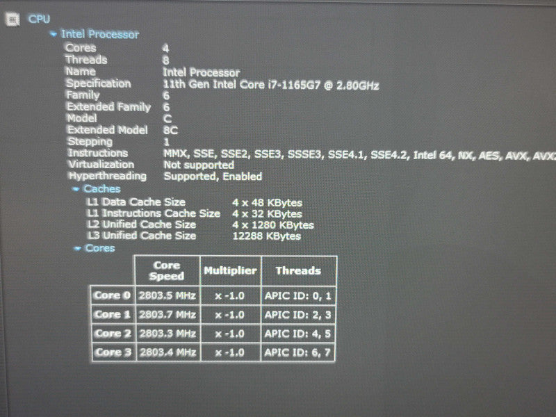 Lenovo ThinkPad L15 Gen 2 i7-1165G7 16GB DDR4 256GB SSD  β Lap200