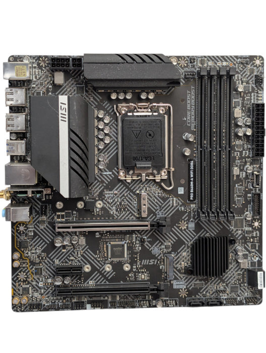 MSI PRO B660M-A WIFI DDR4 LGA 1700 Motherboard READ  -