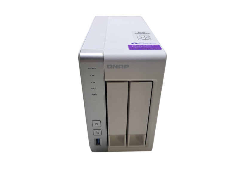 QNAP TS-231P | 2-Bay Network Attached Storage NAS w/ 2x 4TB HDD's