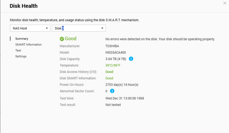 QNAP TS-231P | 2-Bay Network Attached Storage NAS w/ 2x 4TB HDD's