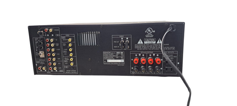 Denon DRA-685 Stereo AV Receiver Audio Video Amplifier AM/FM Tuner