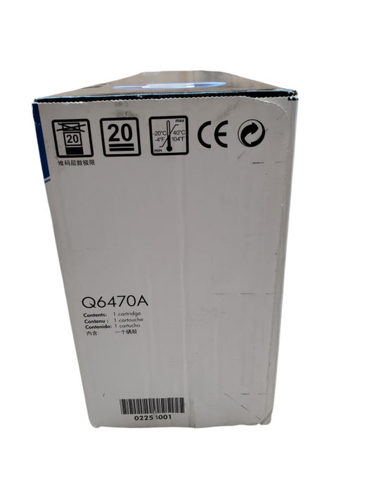 HP LaserJet Black Toner Cartridge 501A Q6470A - New