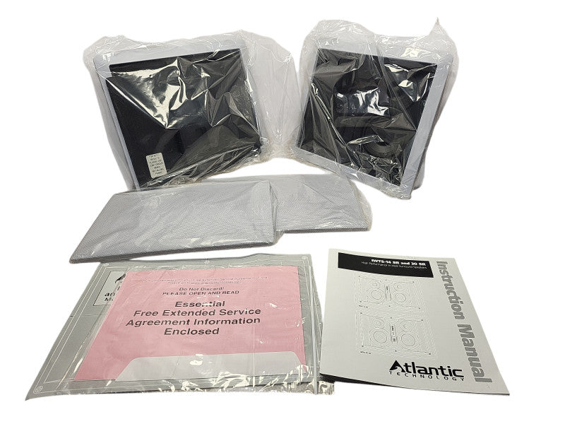 ATLANTIC TECHNOLOGY IWTS-14 SR High Performance In-Wall Surround Speakers $