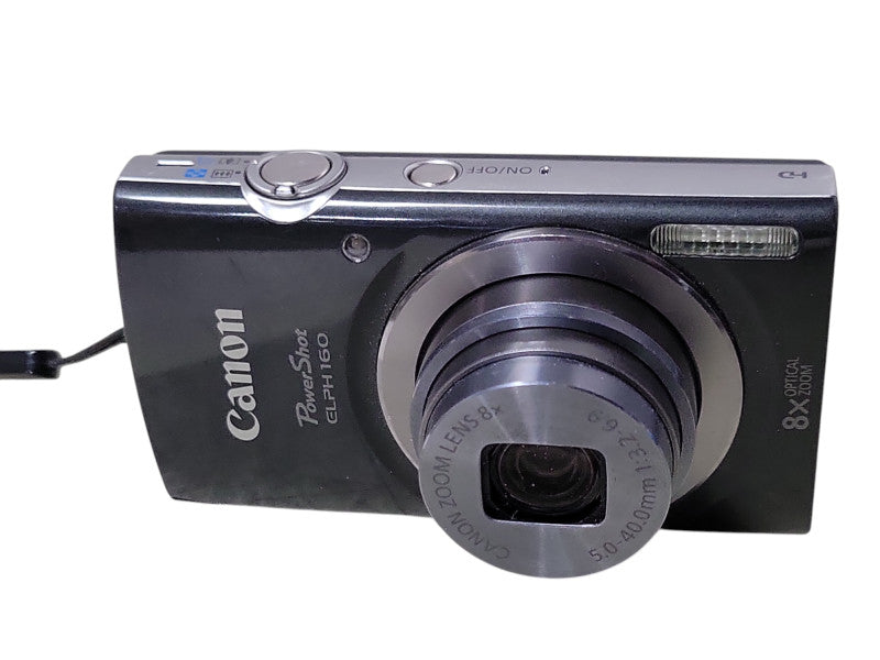Canon PowerShot ELPH 160 Digital Camera 8x Optical Zoom, No SD Card _