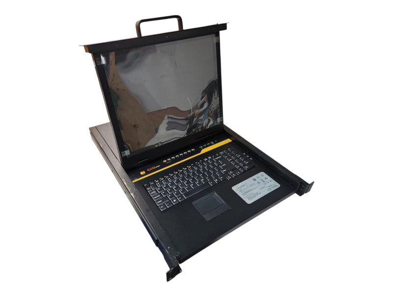 Kinan KVM-1708 Single Rail 17″ 8 Port VGA LCD KVM Switch