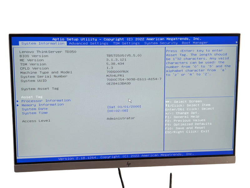 Lenovo ThinkServer TD350 Tower Server  2x Intel Xeon E5-2620 v3 32GB RAM  -
