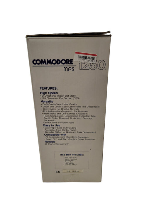 Commodore MPS 1250 Dot Matrix Printer (READ) %