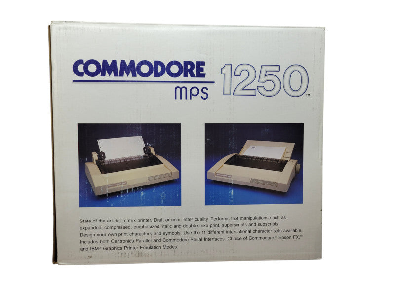Commodore MPS 1250 Dot Matrix Printer (READ) %