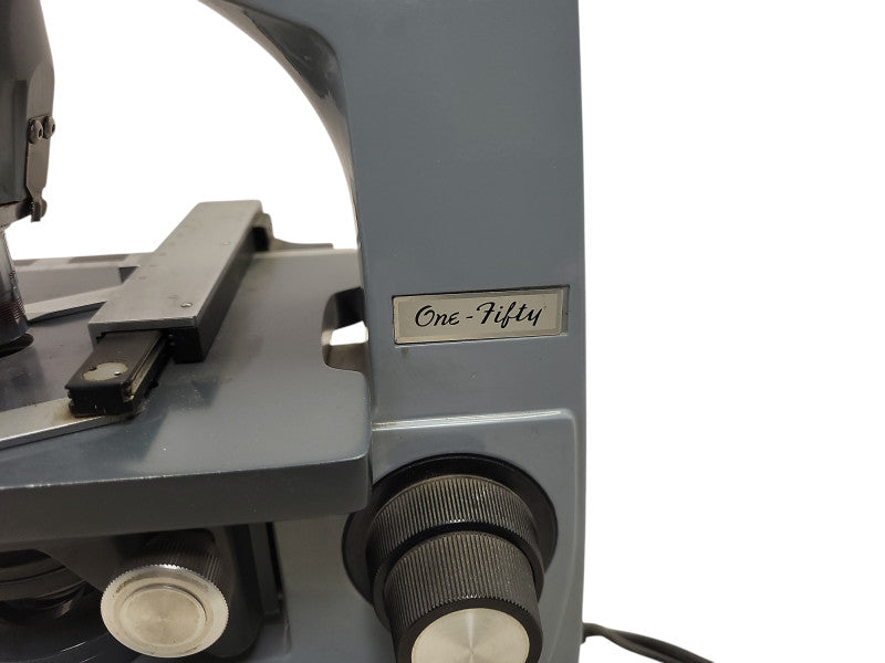 AO American Optical One-Fifty Binocular Microscope – 10x/45x/100x Obj USA $