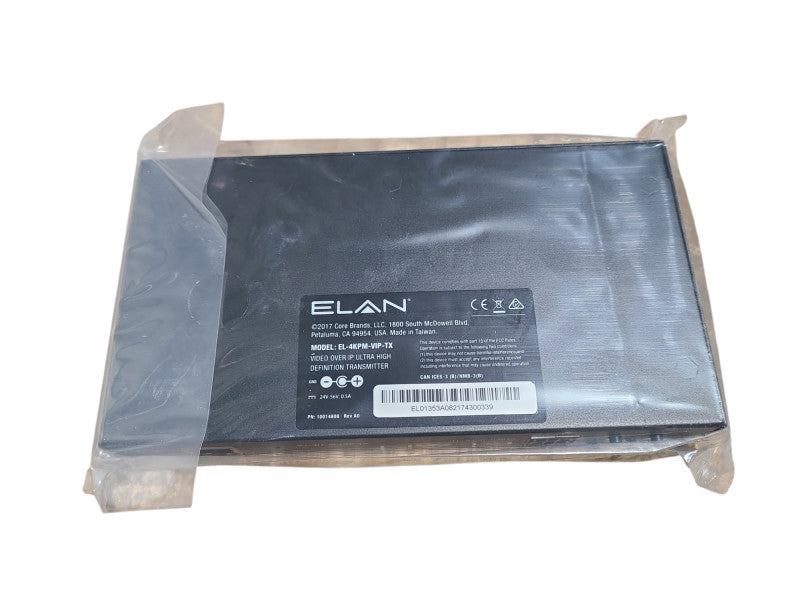ELAN EL-4KPM-VIP-TX Video over IP Ultra High Definition Transmitter Q