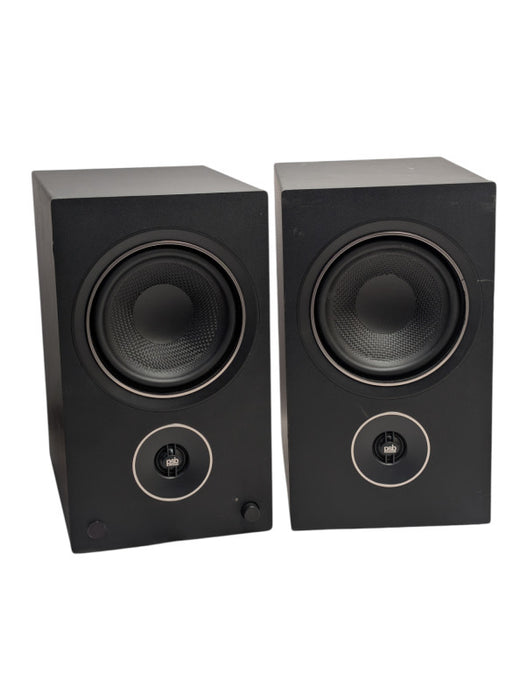 Pair of 2 PSB ALPHA AM5 Powered Bookshelf Bluetooth Speakers -