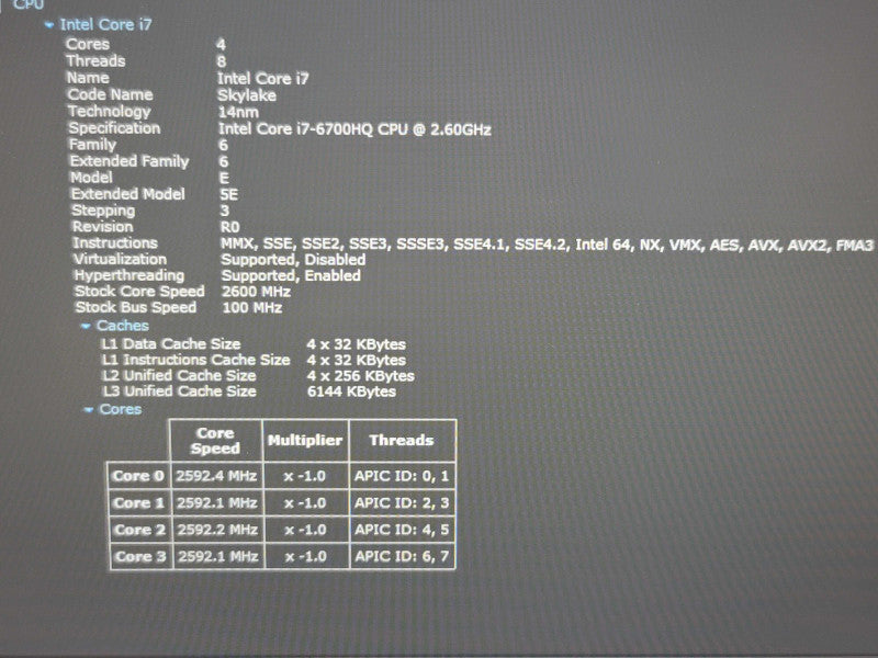 ASUS ROG 552V i7-6700HQ 16GB DDR4 GTX 960M 256GB SSD read β Lap200