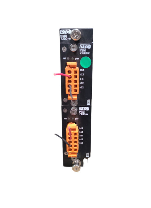 PTC HMC 7200-W Module with 2x PSM 7130-W PSU for 106458-104 *READ*