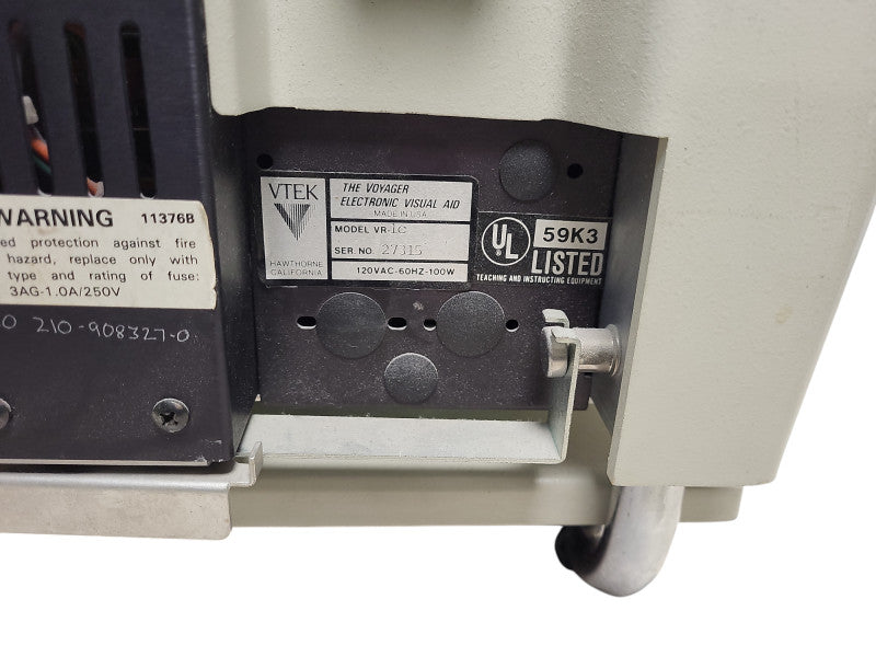 Vintage VTEK VR-1C The voyager electronic visual aid READ $