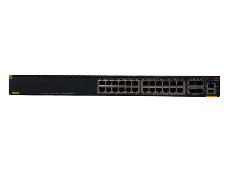 HPE Aruba JL662A 6300M 24G Class4 PoE 4-Port SFP56 w/ 1x PSU