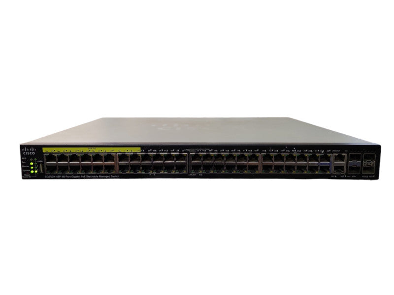 Cisco SG550X-48P 48-Port Gigabit PoE Stackable Managed Switch