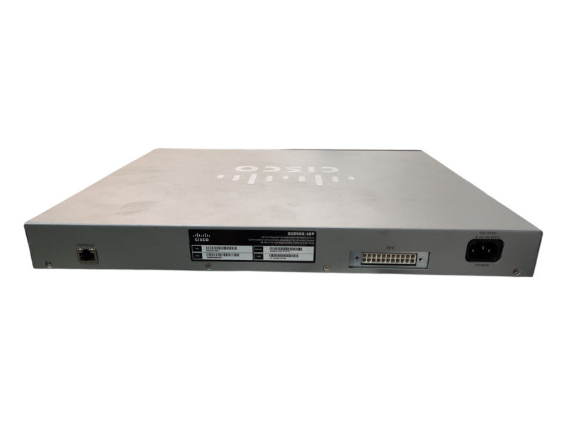 Cisco SG550X-48P 48-Port Gigabit PoE Stackable Managed Switch