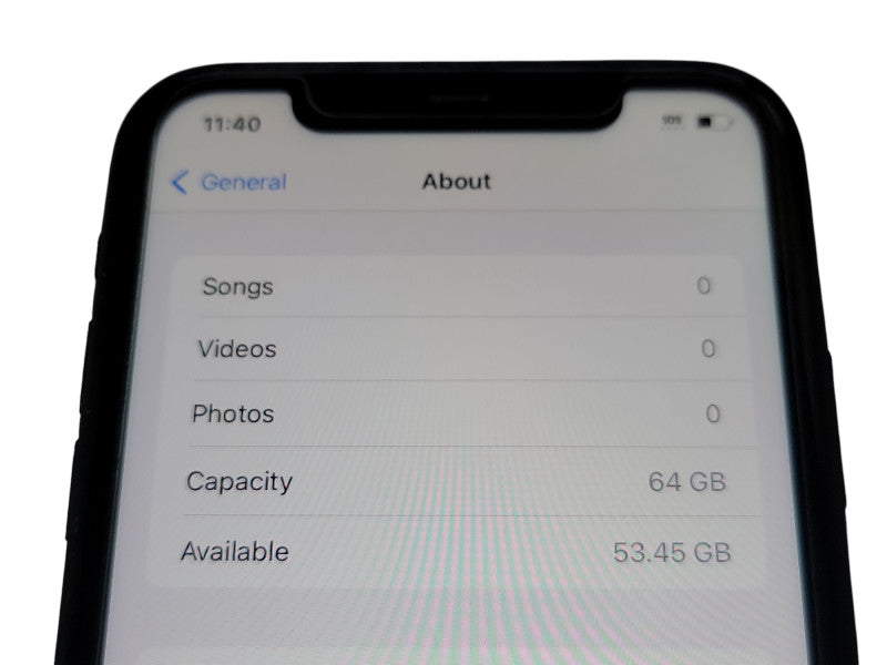 Apple iPhone 11 - 64GB - Space Gray [A2111] (