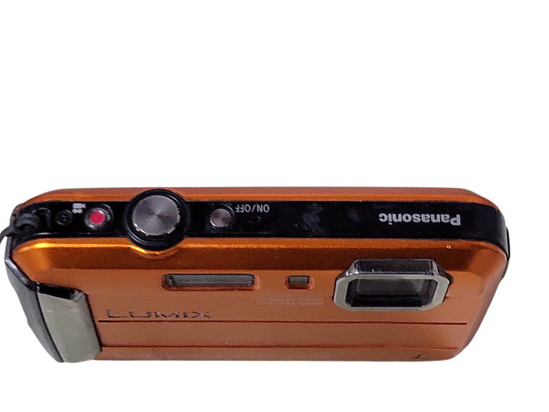 Panasonic LUMIX DMC-TS30 waterproof Digital Camera - Orange, READ _