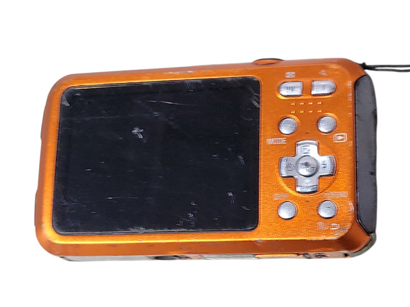 Panasonic LUMIX DMC-TS30 waterproof Digital Camera - Orange, READ _