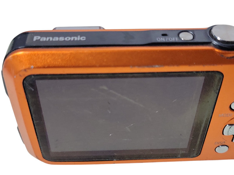 Panasonic LUMIX DMC-TS30 waterproof Digital Camera - Orange, READ _