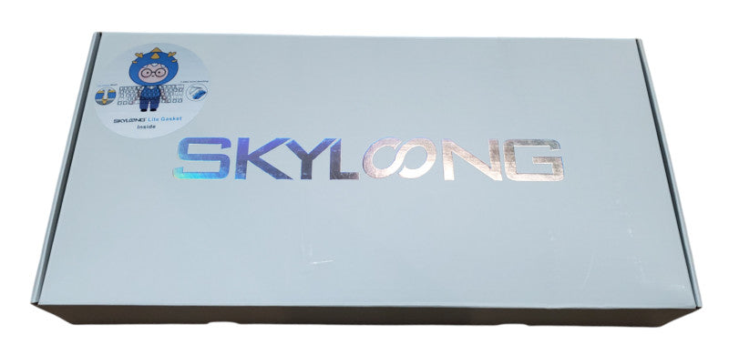 Skylong GK61X Lite Custom Keyboard - Gray - New Open Box Q