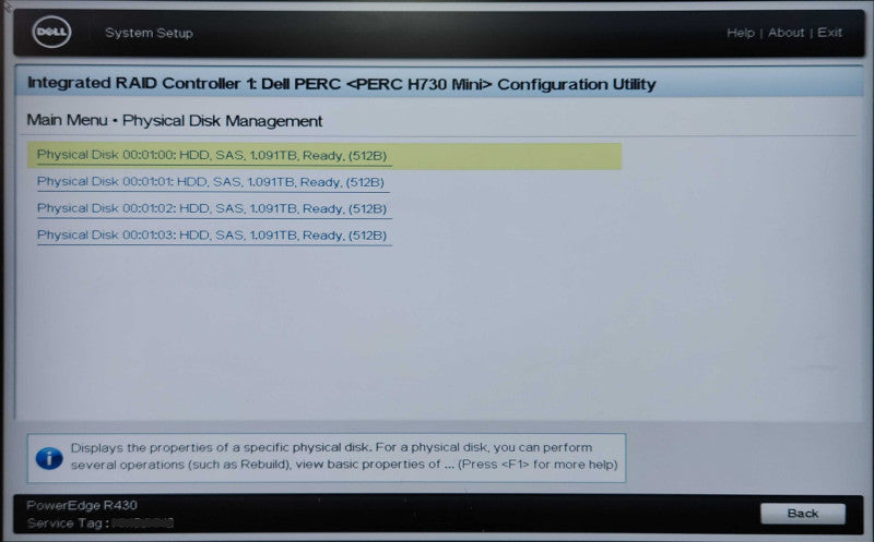 Dell PE R430 1U 8x2.5", 2x Xeon E5-2650v4, 128GB DDR4, 4x1.2TB SAS,H730Mini