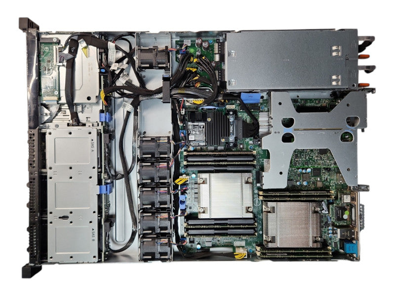 Dell PE R430 1U 8x2.5", 2x Xeon E5-2650v4, 128GB DDR4, 4x1.2TB SAS,H730Mini