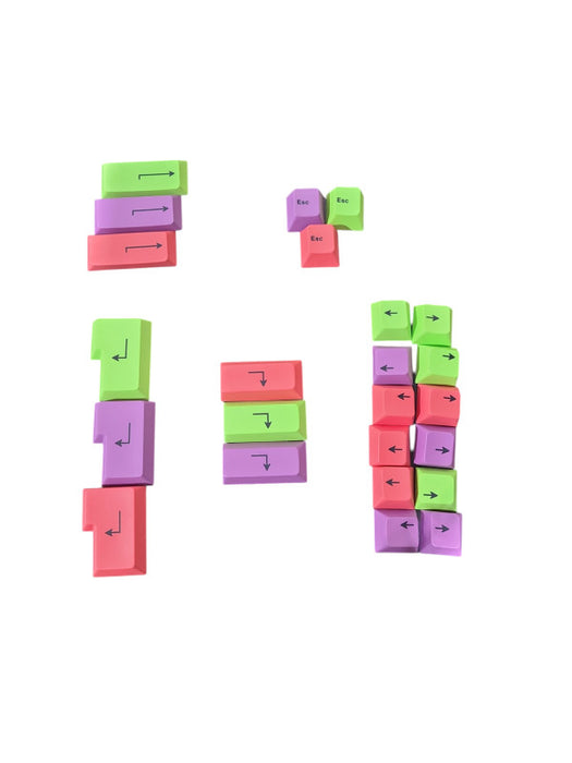 aPBT Fruit Chew - Accent Keycaps by Kbdfans Q