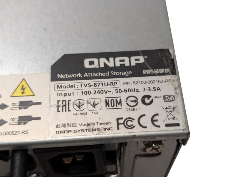 QNAP TVS-871U-RP 8 Bay NAS  -