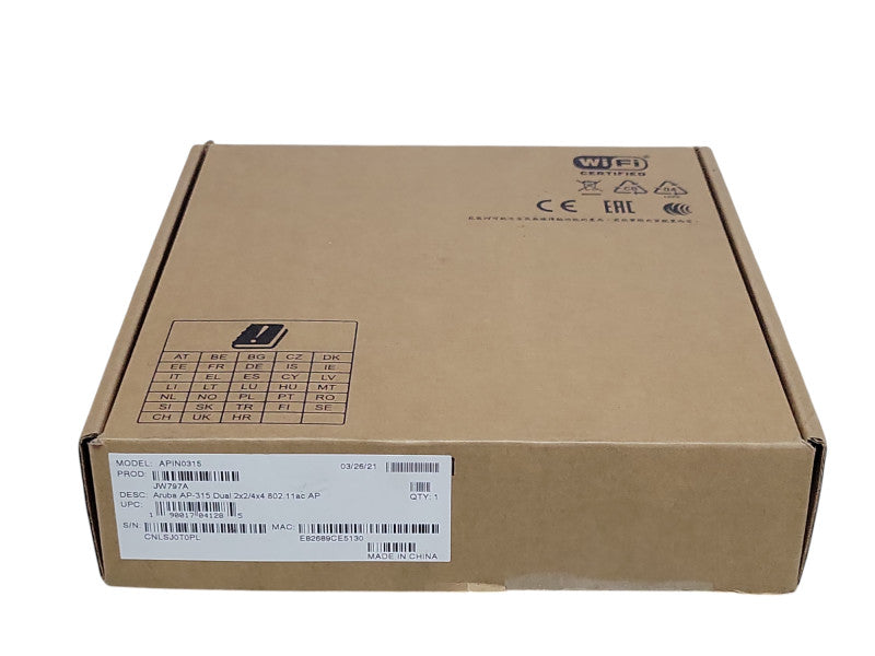 New Aruba AP-315 Dual 2x2/4x4 802.11ac AP JW797A _