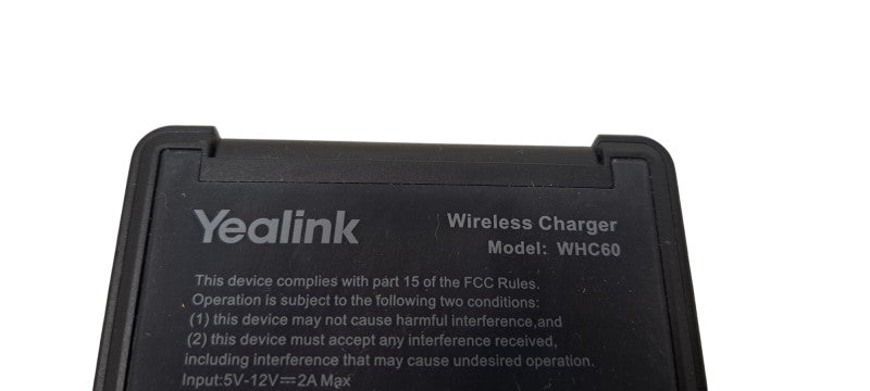 Yealink WHC60 Wireless Charger for WH66 WH67 Wireless DECT Headset Qi-Certi