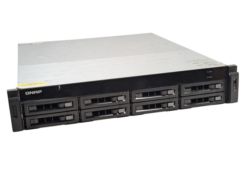 QNAP TS-879U-RP 8 Bay NAS with 4x 3TB HDDs installed  -