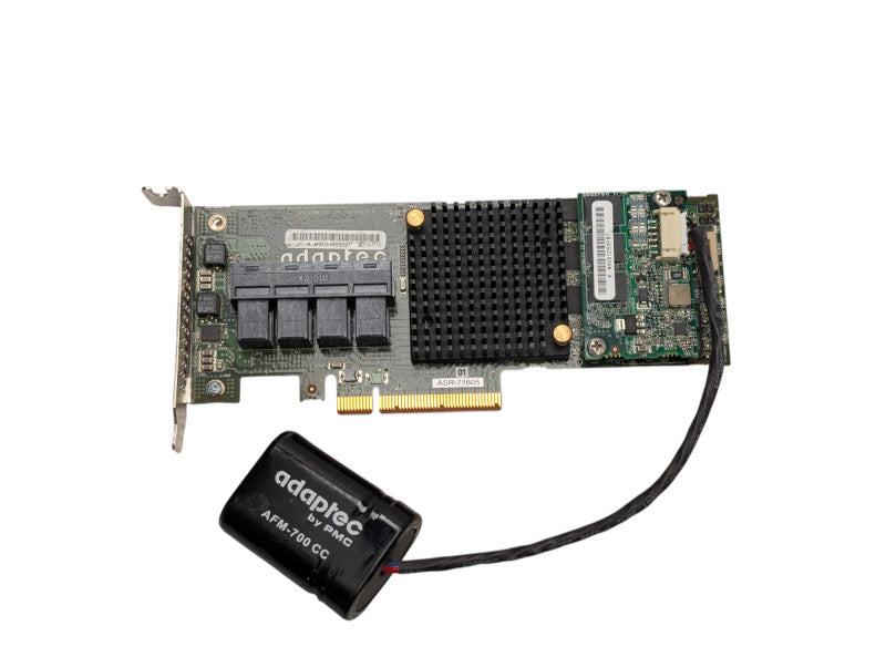Adaptec ASR 71605 1GB 16 Port SAS SATA PCIe Raid Controller -