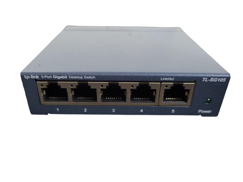 TP-LINK TL-SG105 5-Port Gigabit Desktop Switch 10/100/1000mbps !