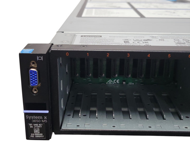 Lenovo System X 3650 M5 2x Xeon E5-2640v3 32GB DDR4 2x PSU SrvRAID M5210 _