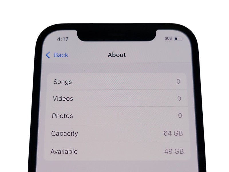 Apple iPhone 12 - 64GB - Black [A2402] (