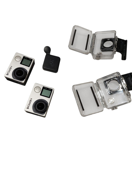 Bundle of 2 GoPro Hero 4 Cameras  =