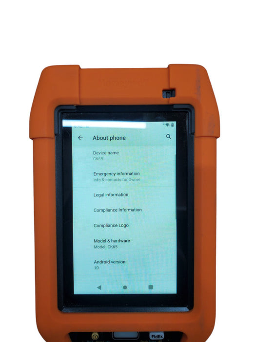 Honeywell CK65 Mobile Computer Scanner CK65-L0N-BSC210F