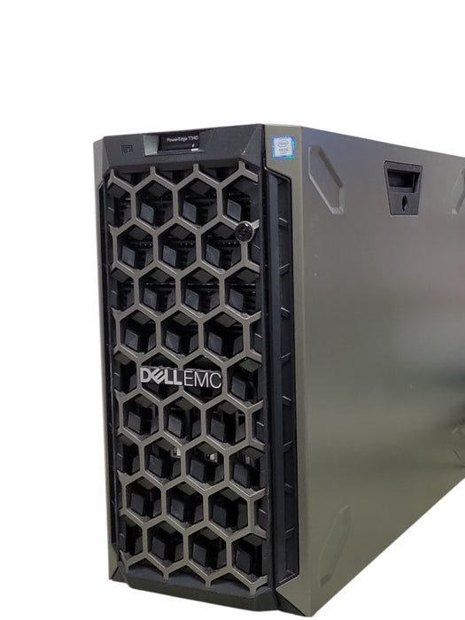 Dell PowerEdge T340 Xeon E-2174G 3.80Ghz 32GB H330 2x PSU, 4x 8TB SAS _