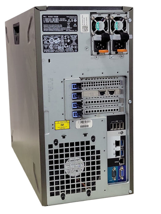 Dell PowerEdge T340 Xeon E-2174G 3.80Ghz 32GB H330 2x PSU, 4x 8TB SAS _