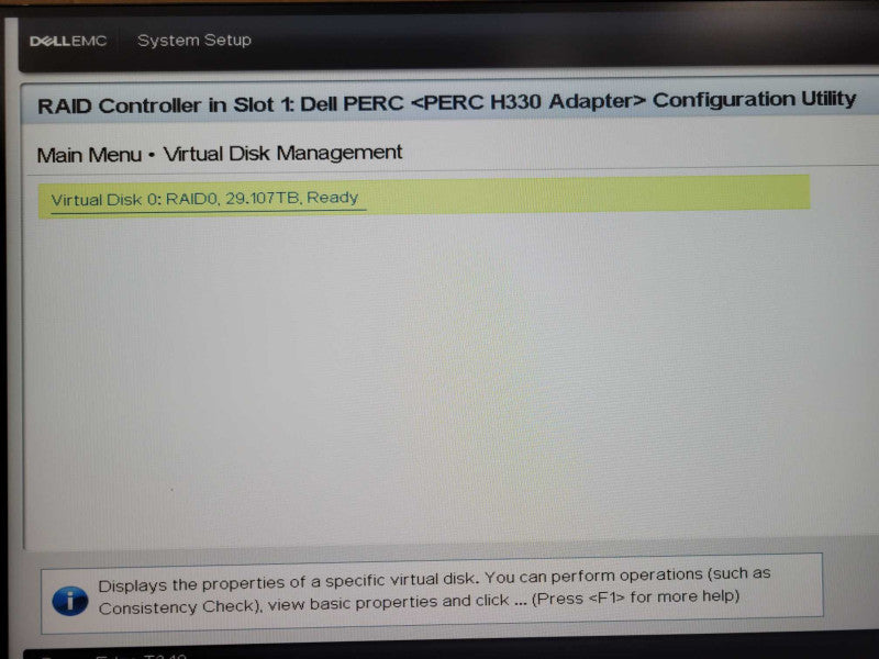 Dell PowerEdge T340 Xeon E-2174G 3.80Ghz 32GB H330 2x PSU, 4x 8TB SAS _