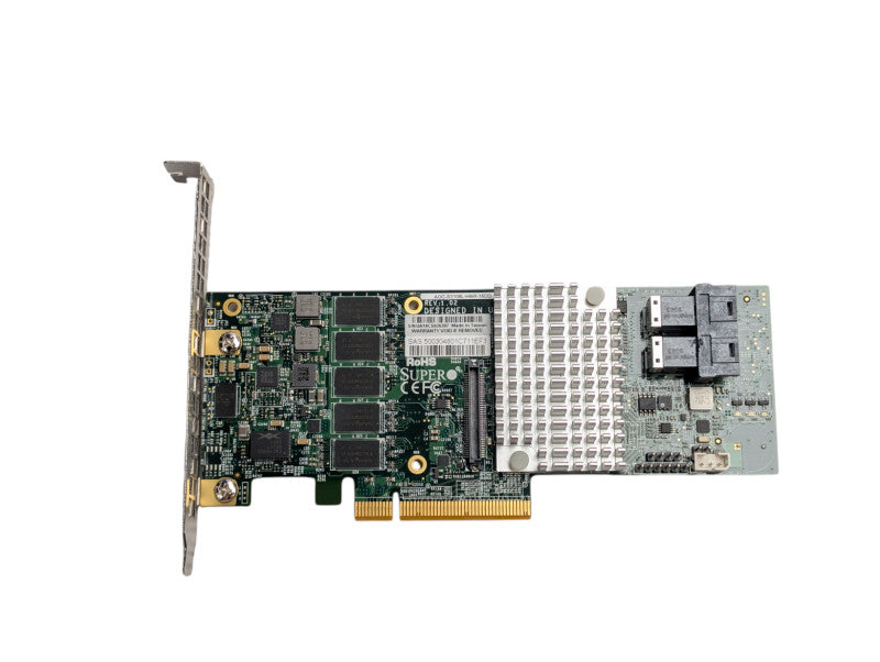 SUPERMICRO AOC-S3108L-H8IR-16DD 2GB 8-Port SAS3 12Gbps PCI-e RAID  -