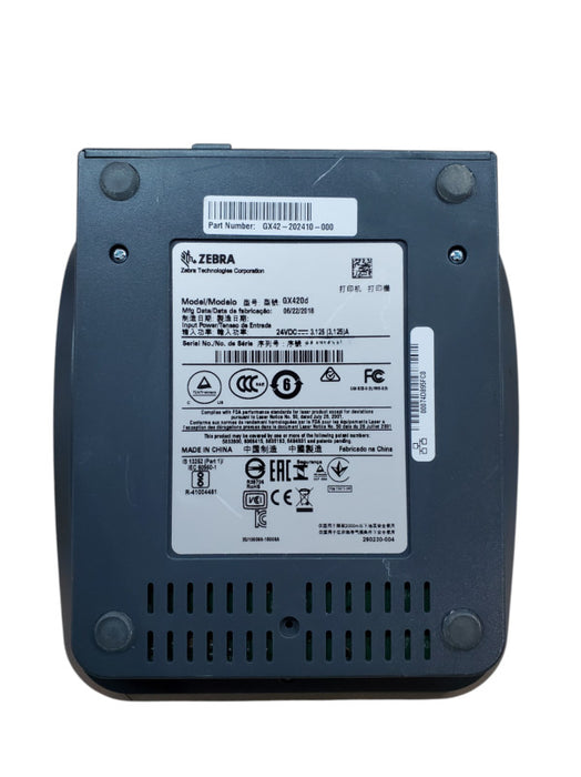 Zebra GX420d Label Printer | GX42-202410-000